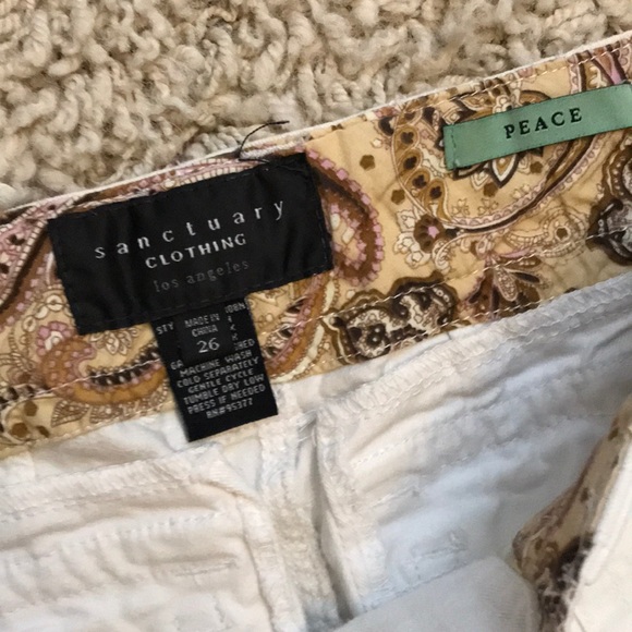 🔥Sanctuary, Anthropologie white jeans - Picture 4 of 7